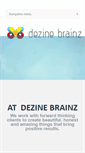 Mobile Screenshot of dezinebrainz.com